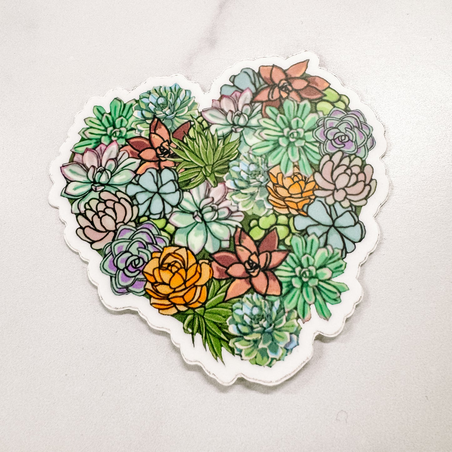 Plant love sticker