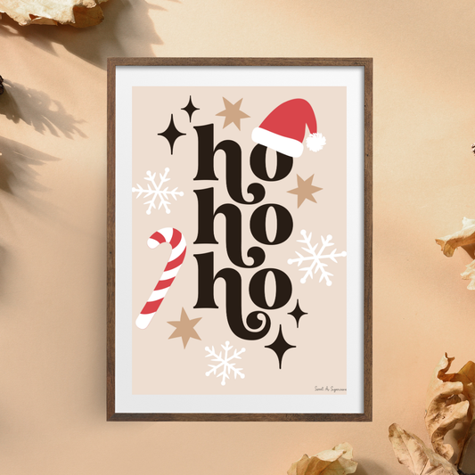 Ho ho ho Art Print