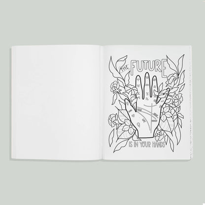 You are Made of Magic: Coloring book with Affirmations