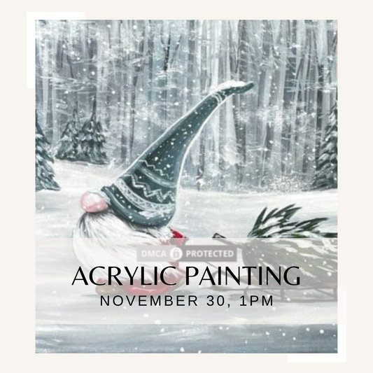 Acrylic Painting with Christy - November 30