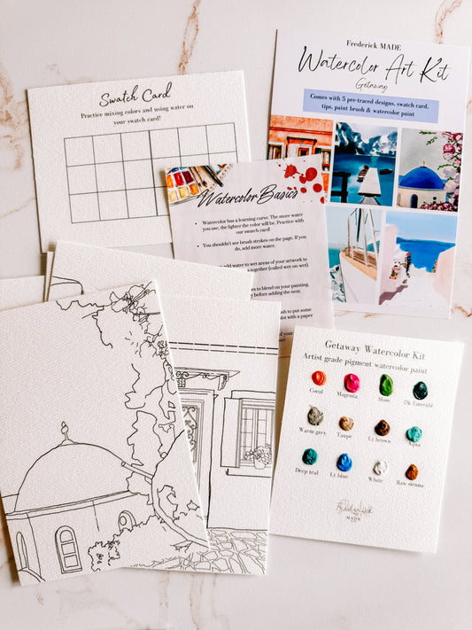 Getaway MINI Watercolor Kit
