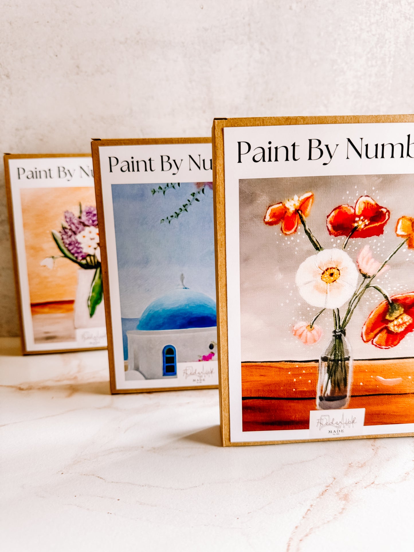 Santorini Mini Paint By Number