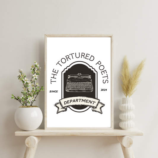 Tortured Poets Department Art Print