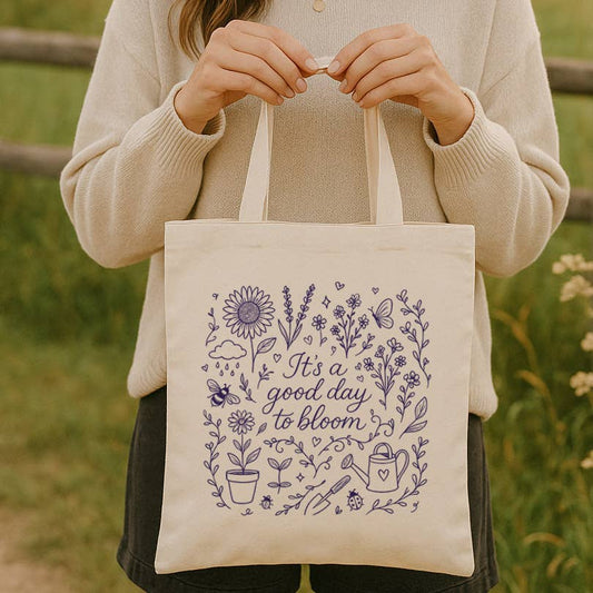 Good Day To Bloom Tote Bag
