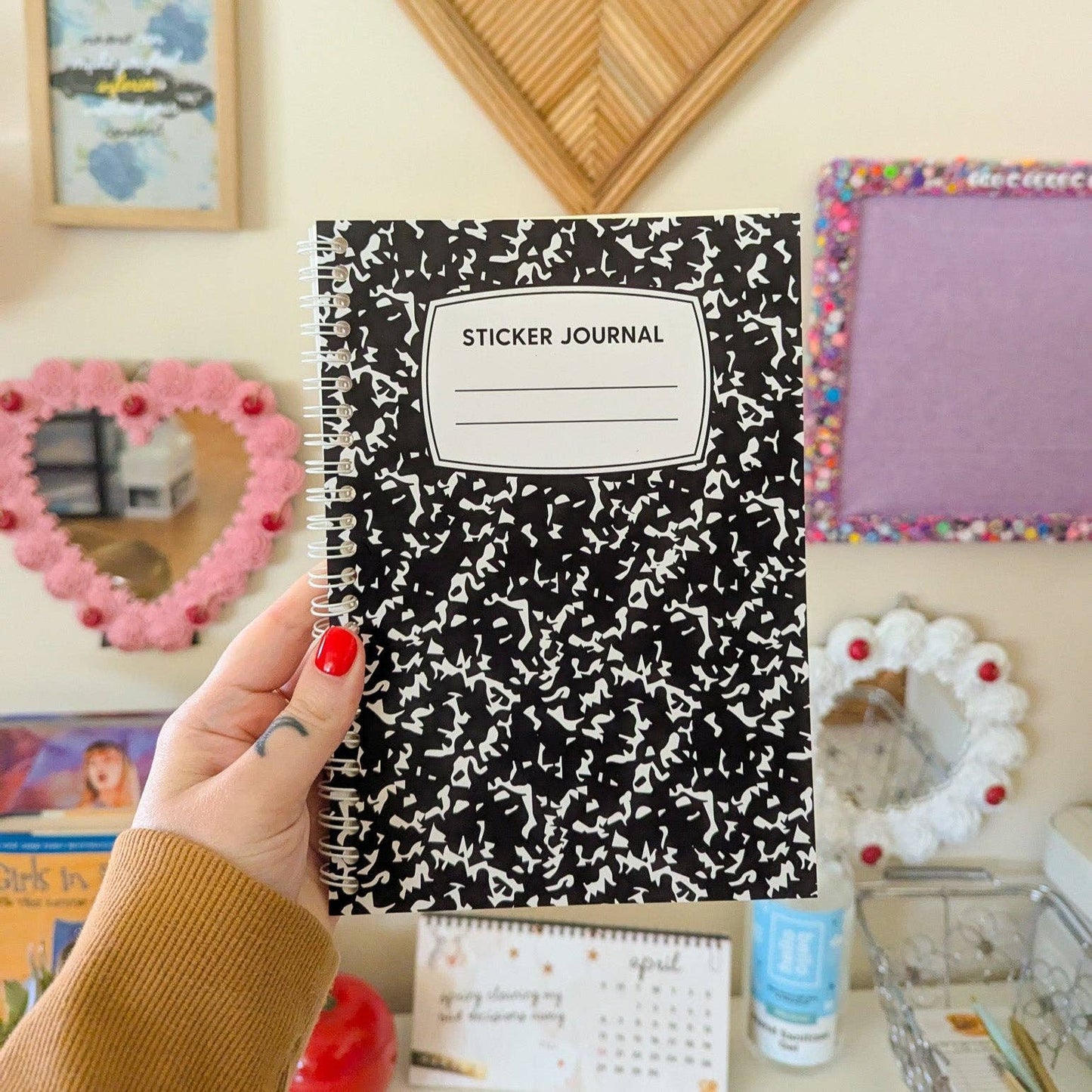 Composition journal *sticker book*