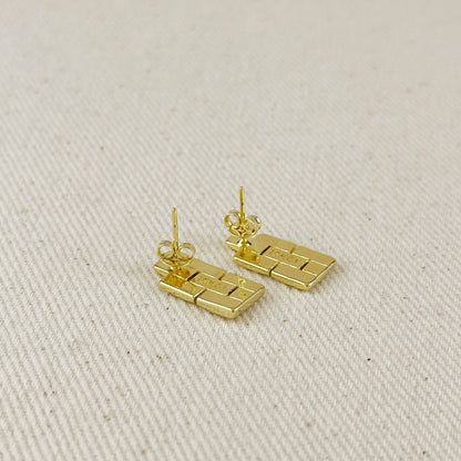 Gold Filled Watch Band Studs