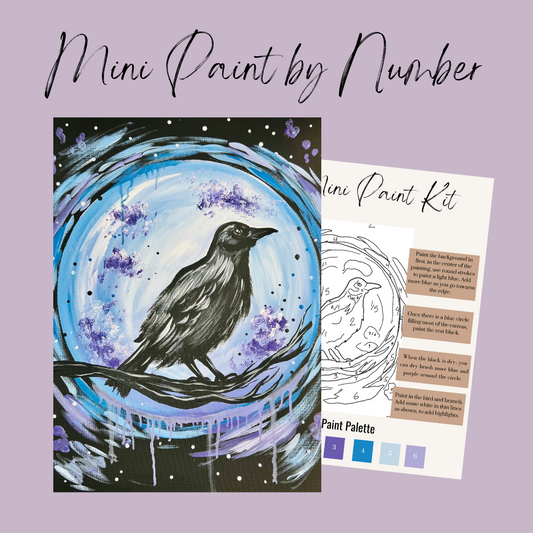 Raven Mini Paint By Number