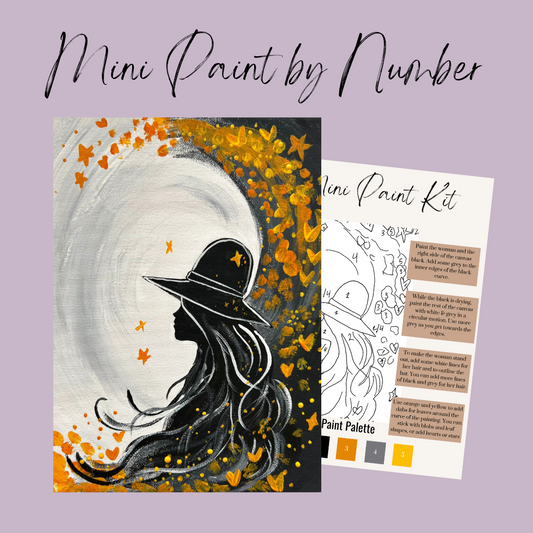 Witchy Woman Mini Paint By Number