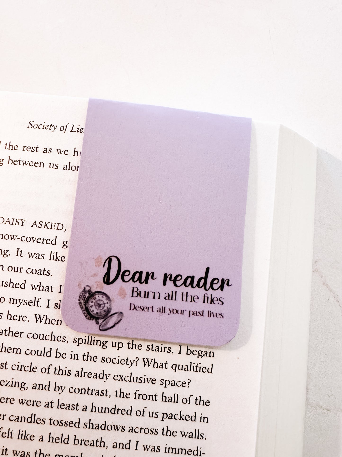 Dear Reader Magnetic Bookmark