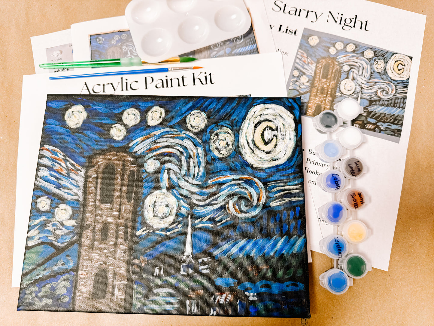 Starry Night Over Frederick Paint Kit