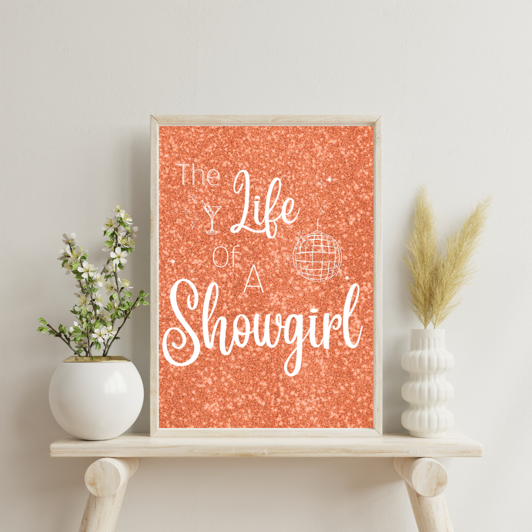 Showgirl art print