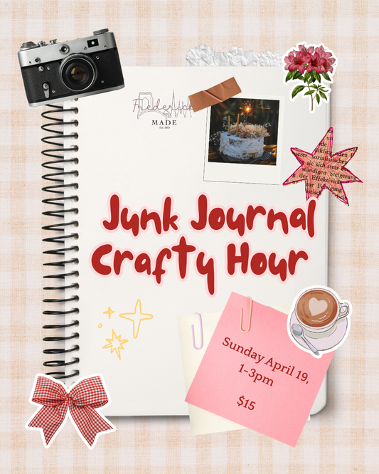 Junk Journal Crafty Hour - April 19