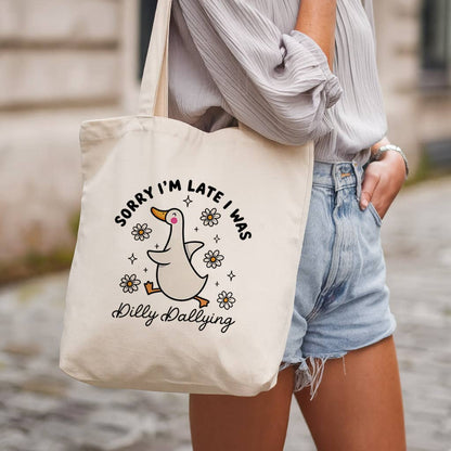 Dilly Dallying Tote Bag