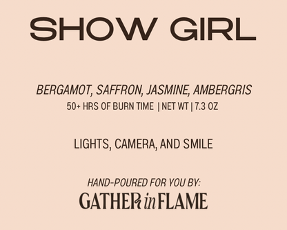 Showgirl Candle