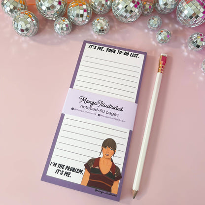 Lavender Anti-Hero notepad