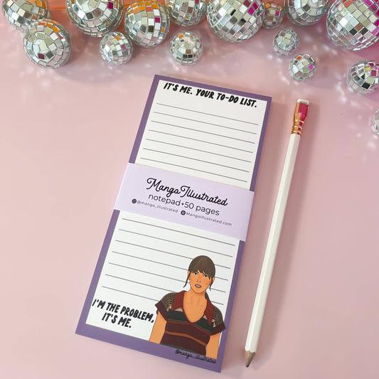 Lavender Anti-Hero notepad