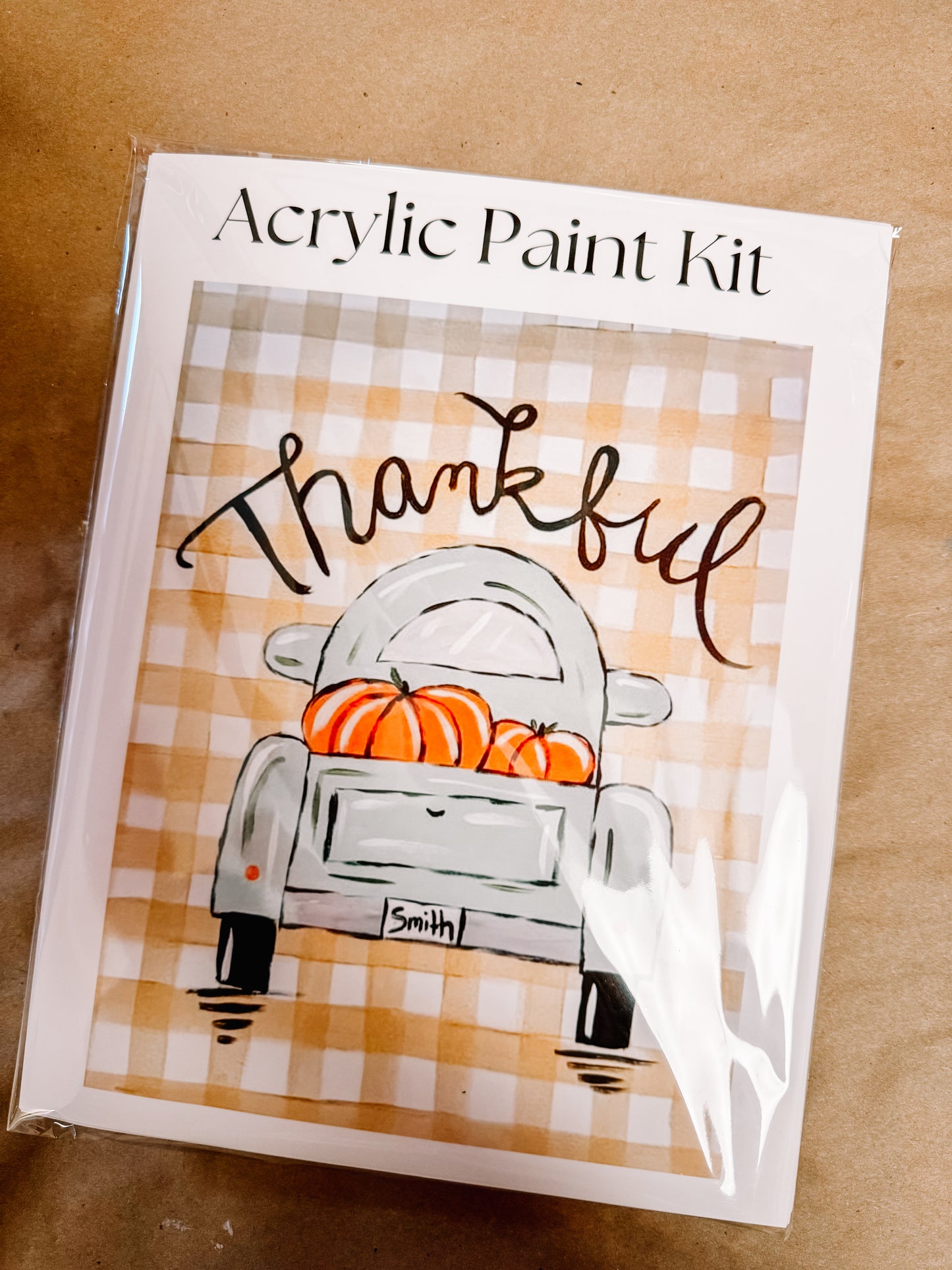 Thankful Truck Acrylic Paint Kit