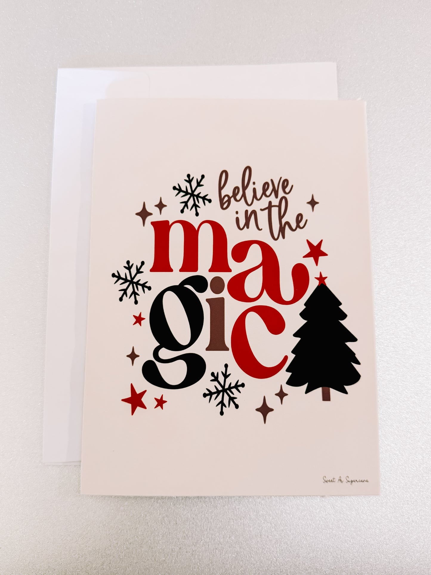 Believe in the Magic Christmas Card