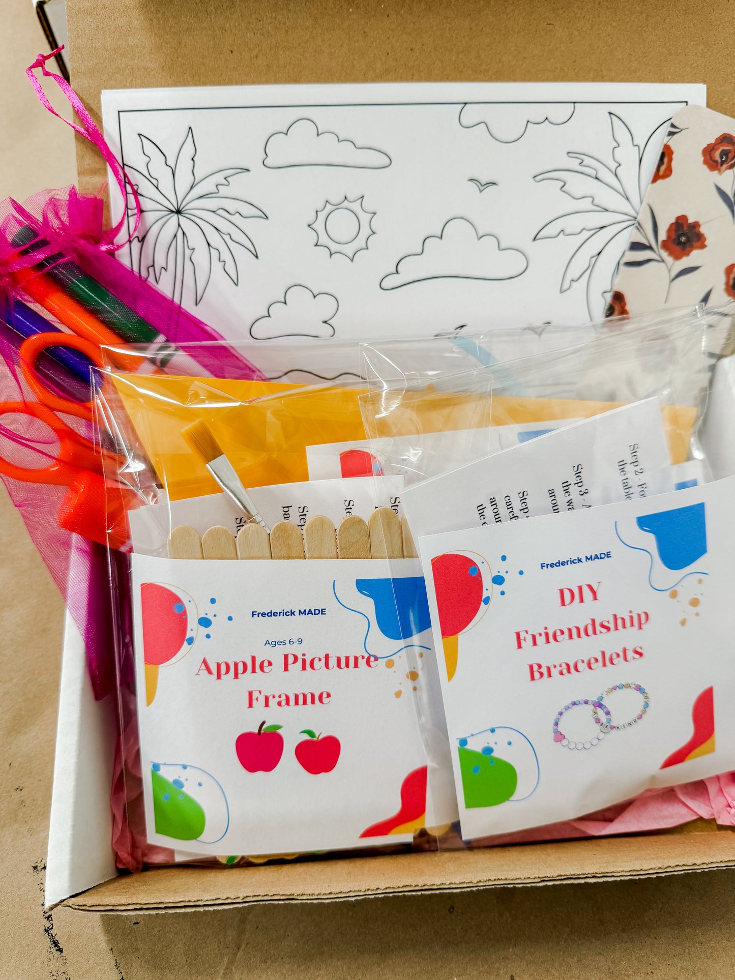 Kids Crafting Club Subscription Box