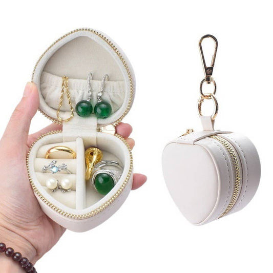 Heart Travel Jewelry Box