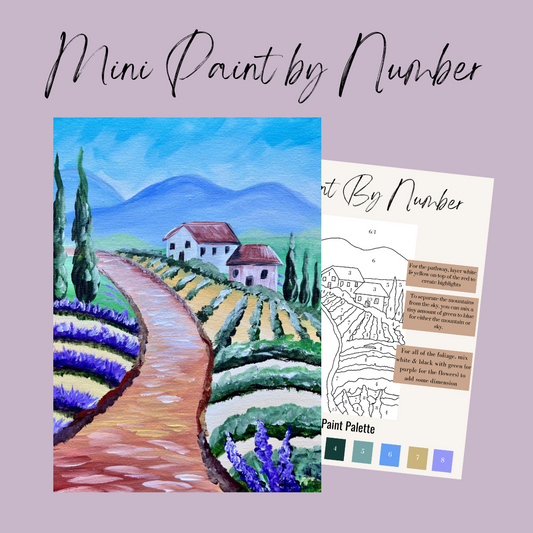 Tuscany Mini Paint By Number - Preorder