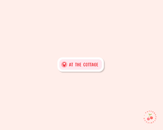 At The Cottage - Stickers