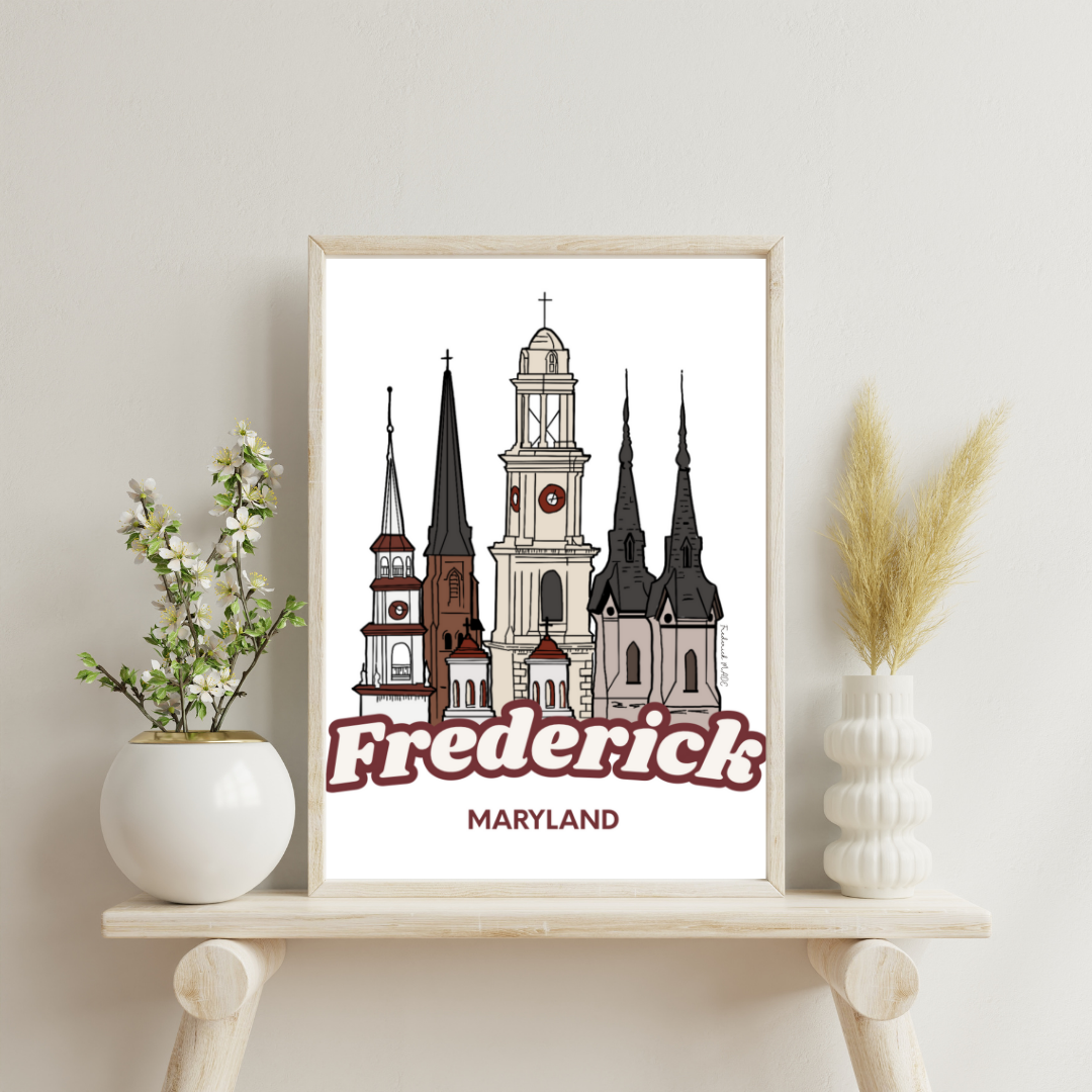 Frederick Spires Art Print Frederickmade