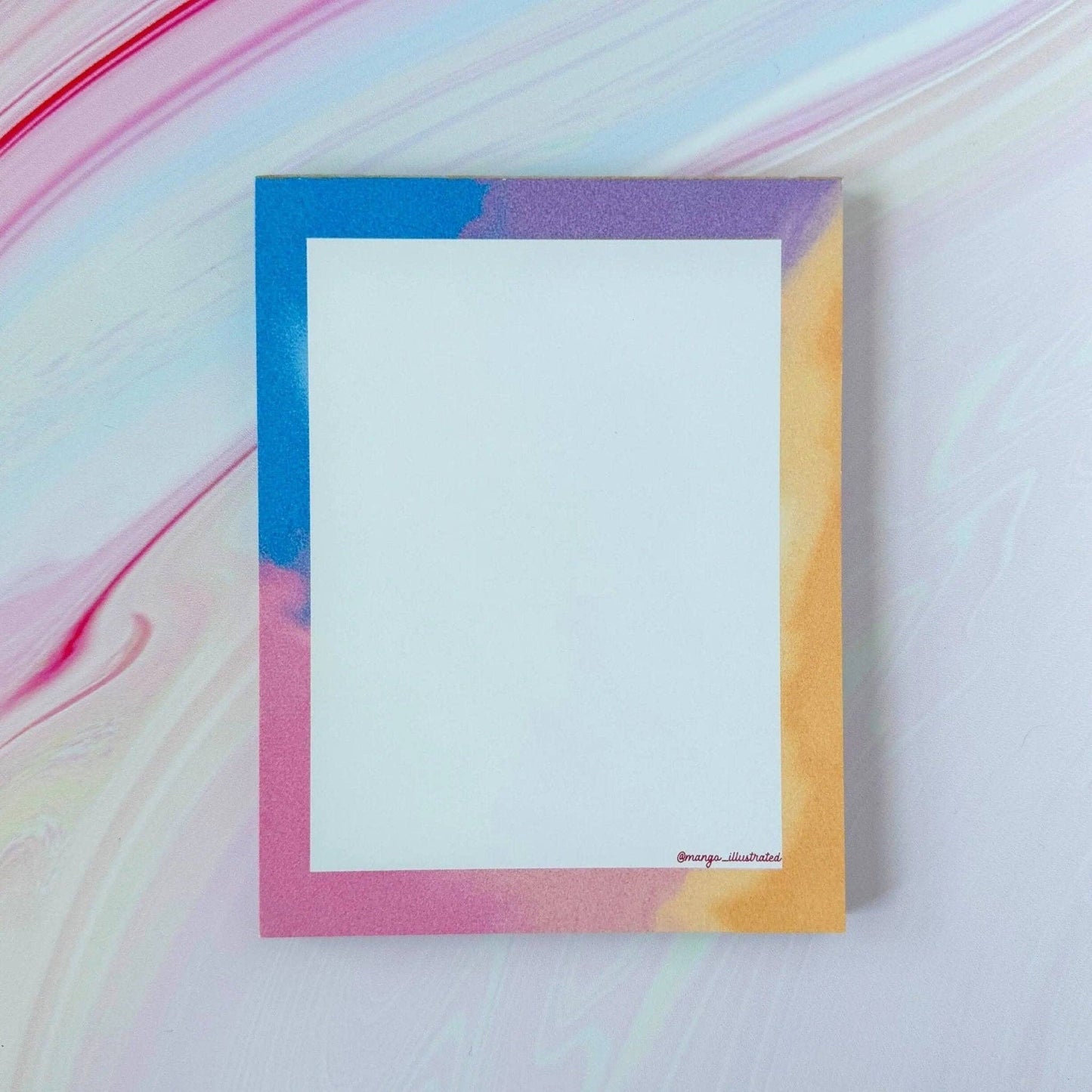 Afterglow notepad
