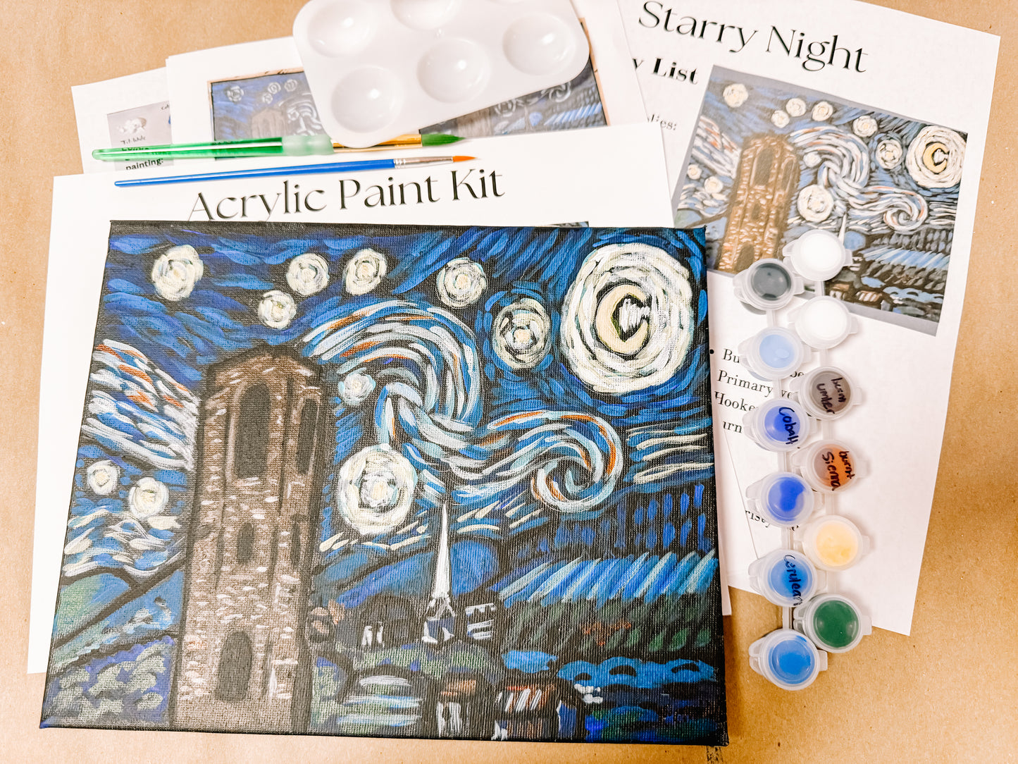 Starry Night Over Frederick Paint Kit