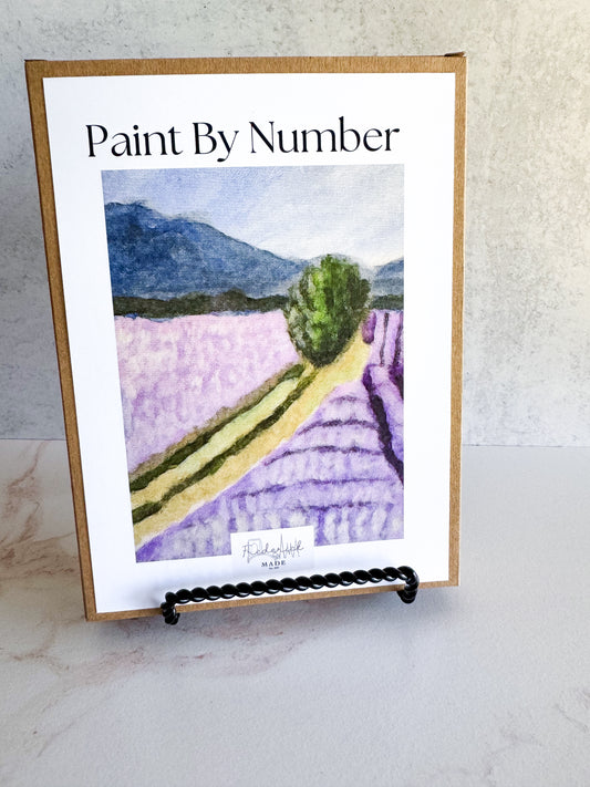 Lavender Field Mini Paint by Number