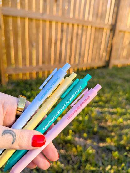 Chronically ch(ill) pens