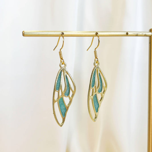 Butterfly wing earrings