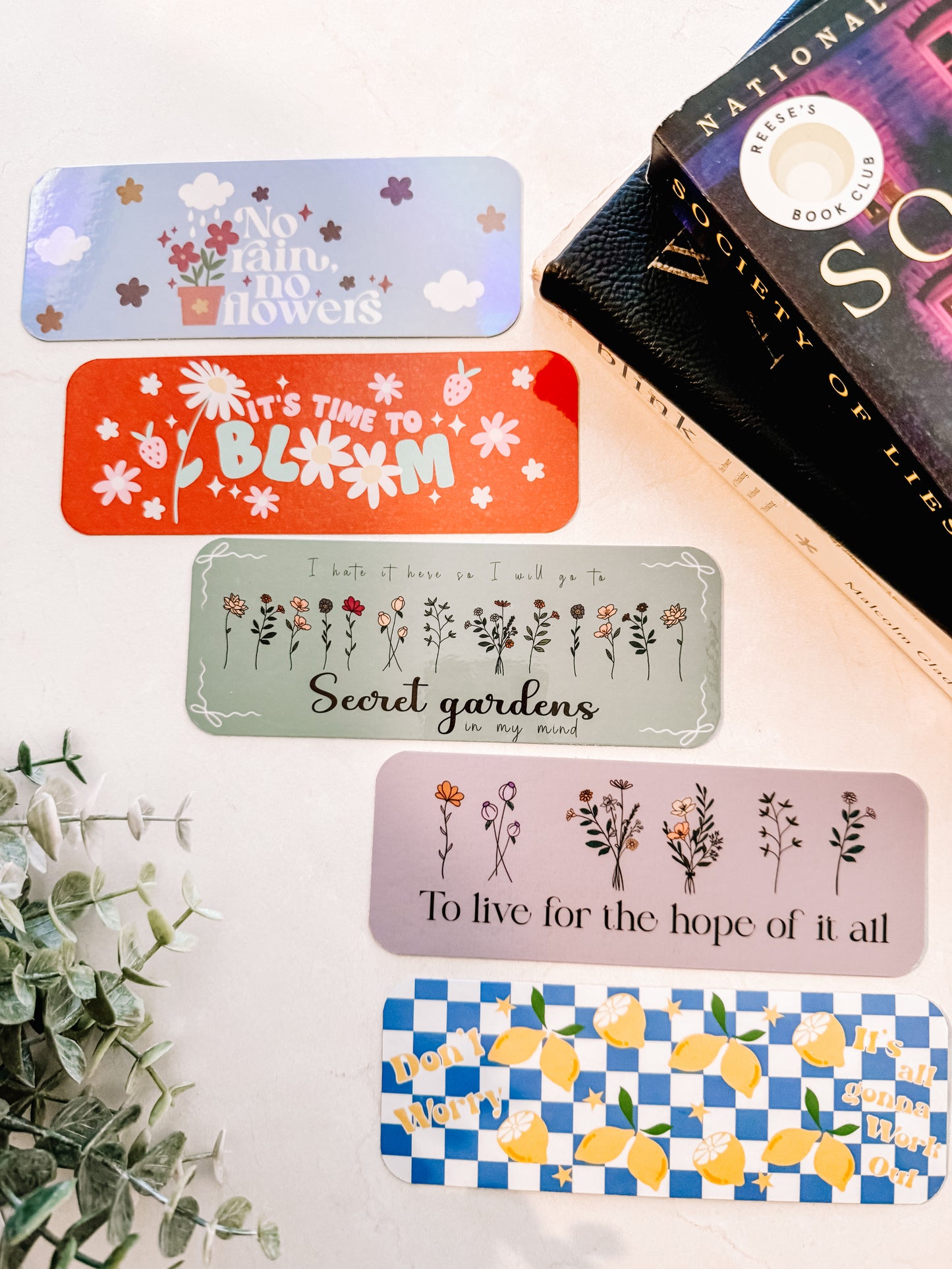 Secret Gardens Bookmark