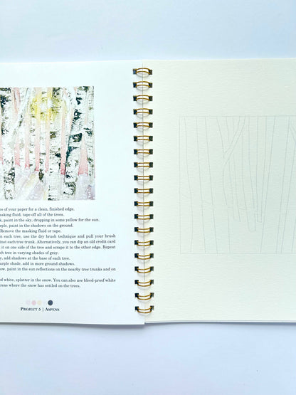 Winter Watercolor Workbook