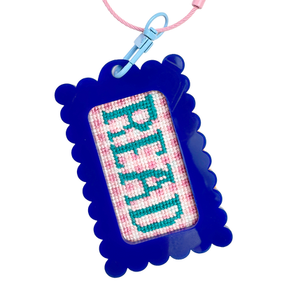 Plaid Read Needlepoint Canvas