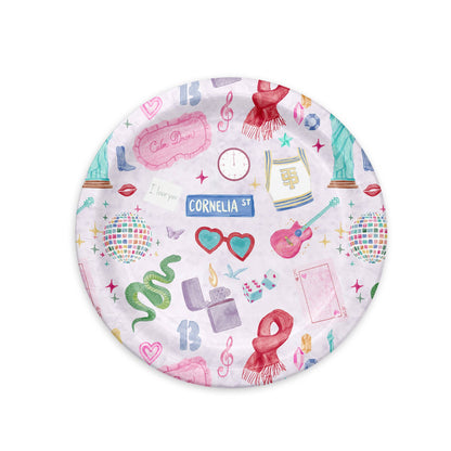 Eras Paper Plate Pack, Taylor Swift