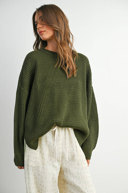 Curated waffle top