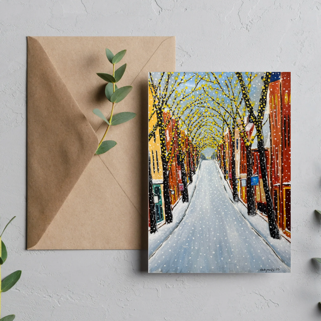 Winter in Frederick Greeting Card