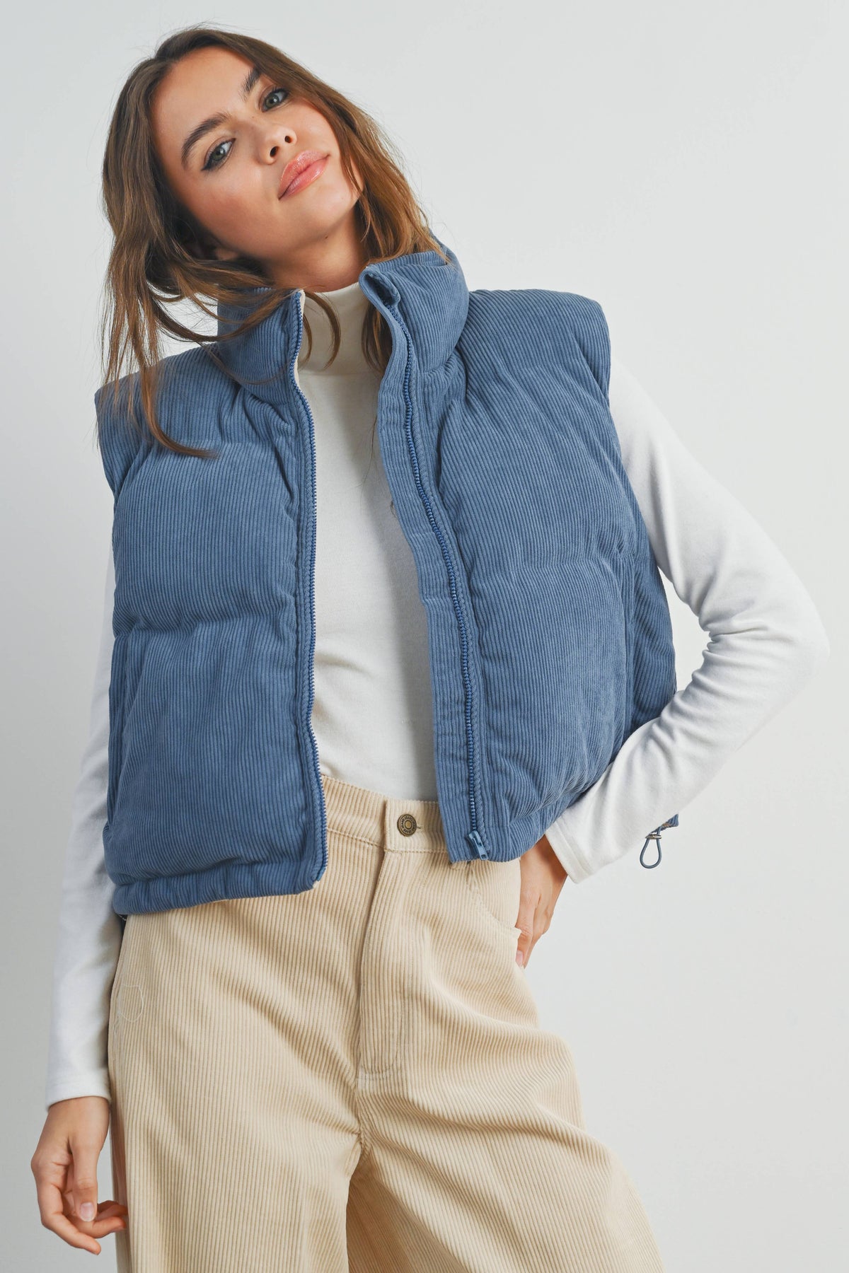 Curated Corduroy Puffer