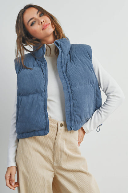 Curated Corduroy Puffer