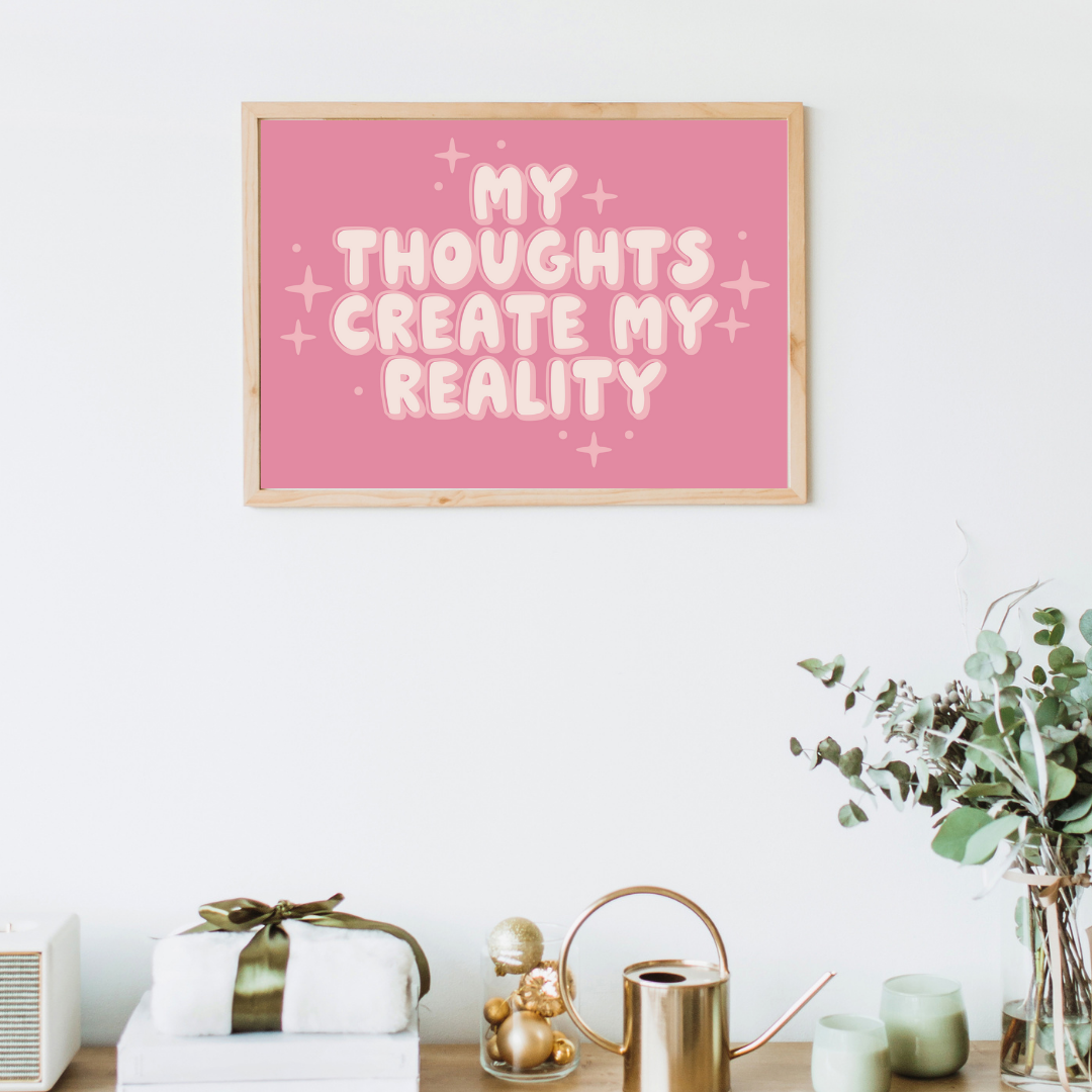 My Thoughts Art Print