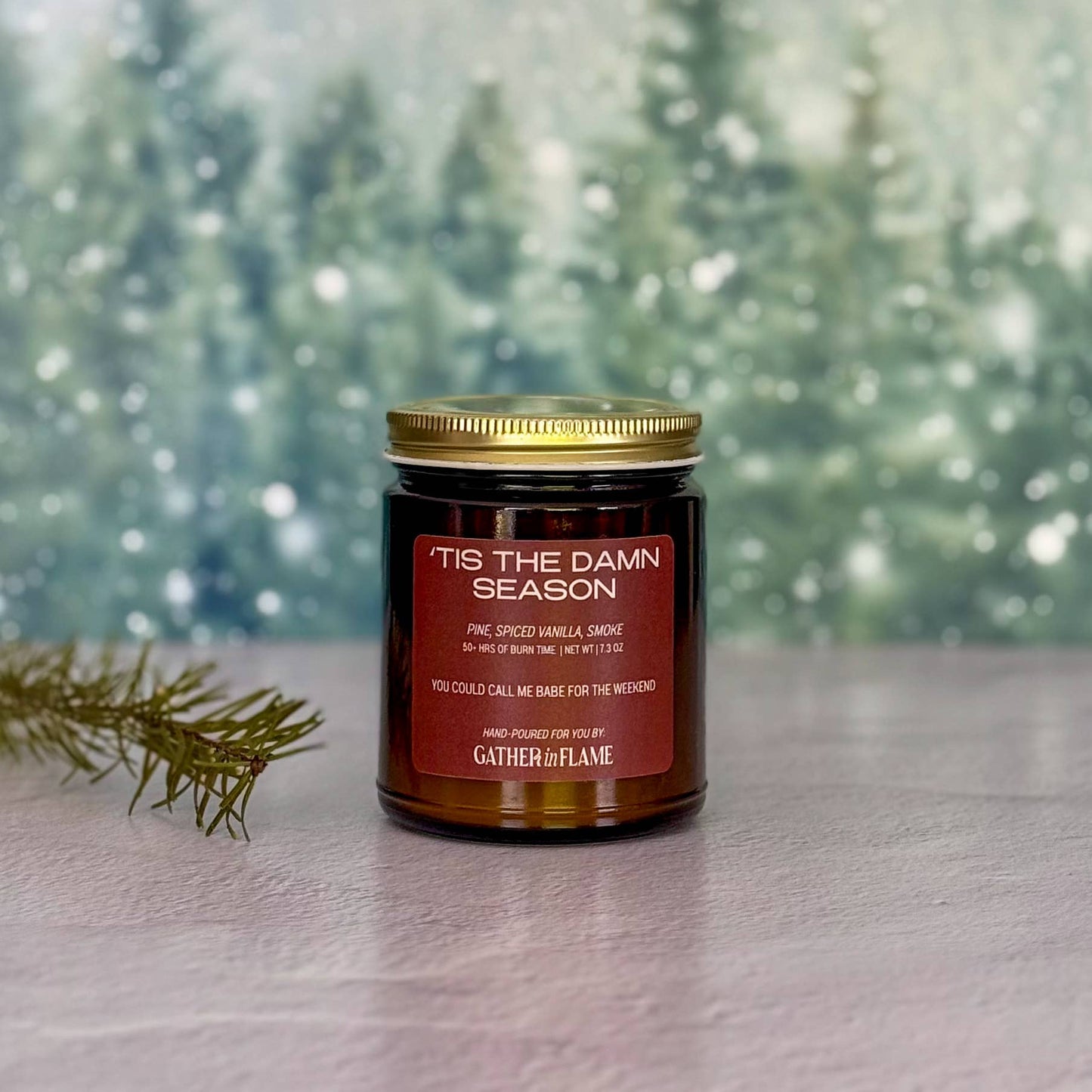 ’Tis the Damn Season Candle