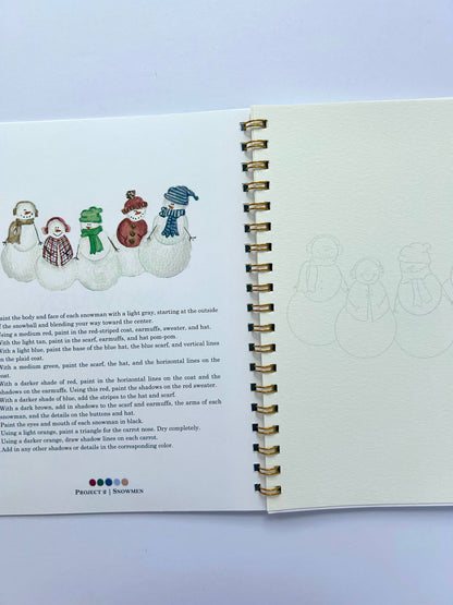 Winter Watercolor Workbook