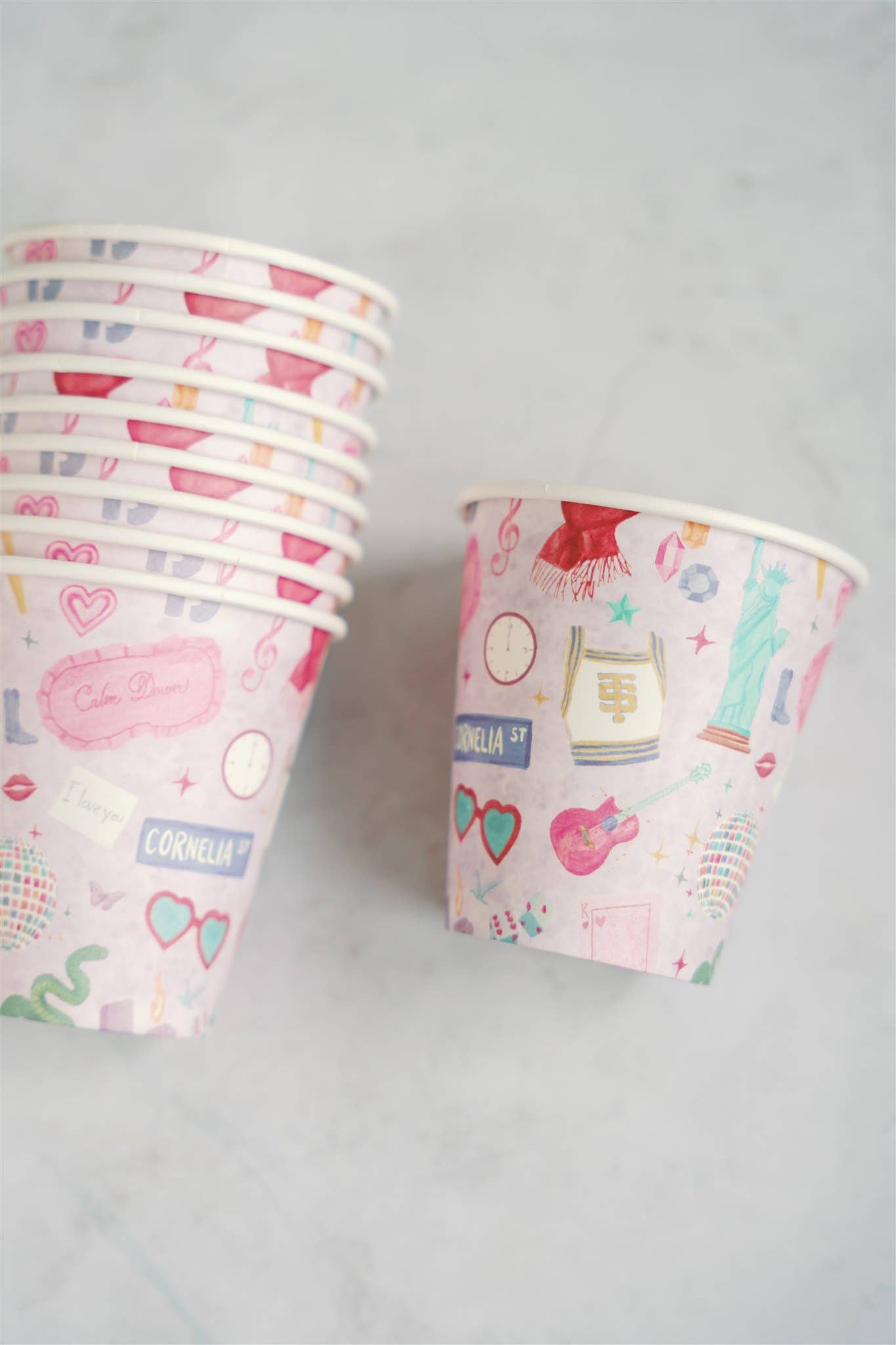 Eras Paper Cup Pack, Taylor Swift