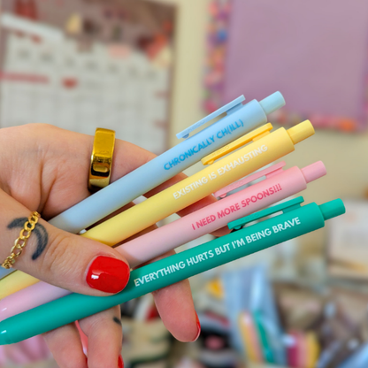 Chronically ch(ill) pens
