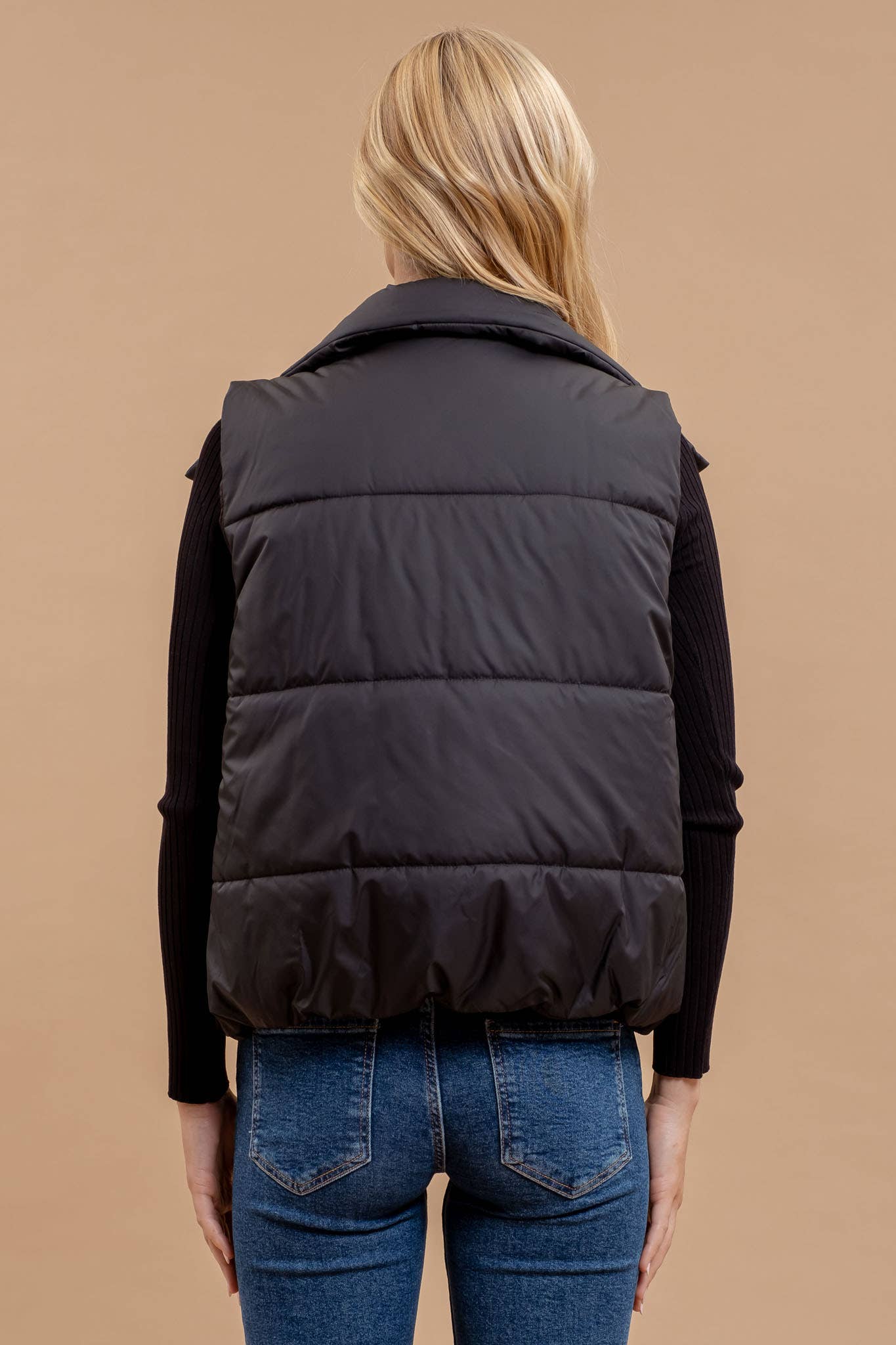 CURATED | Asymmetrical zip vest