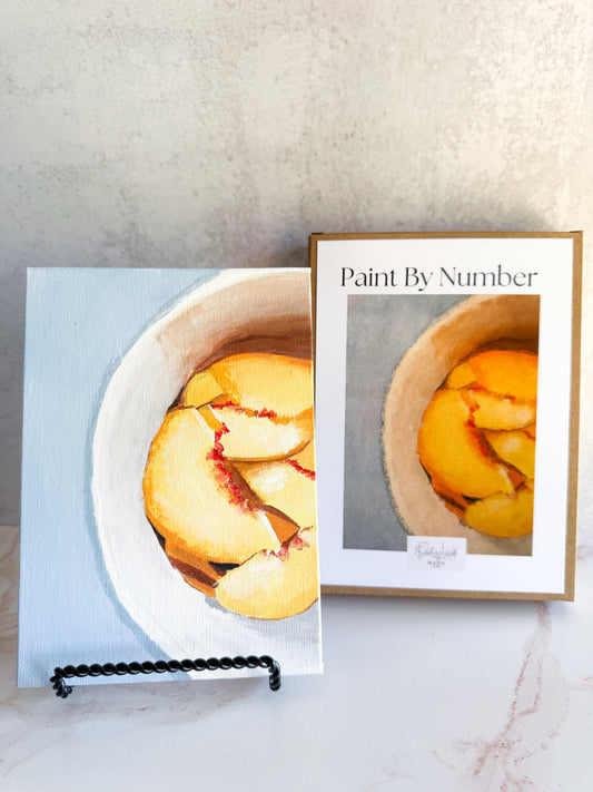 Georgia Peaches Mini Paint by Number