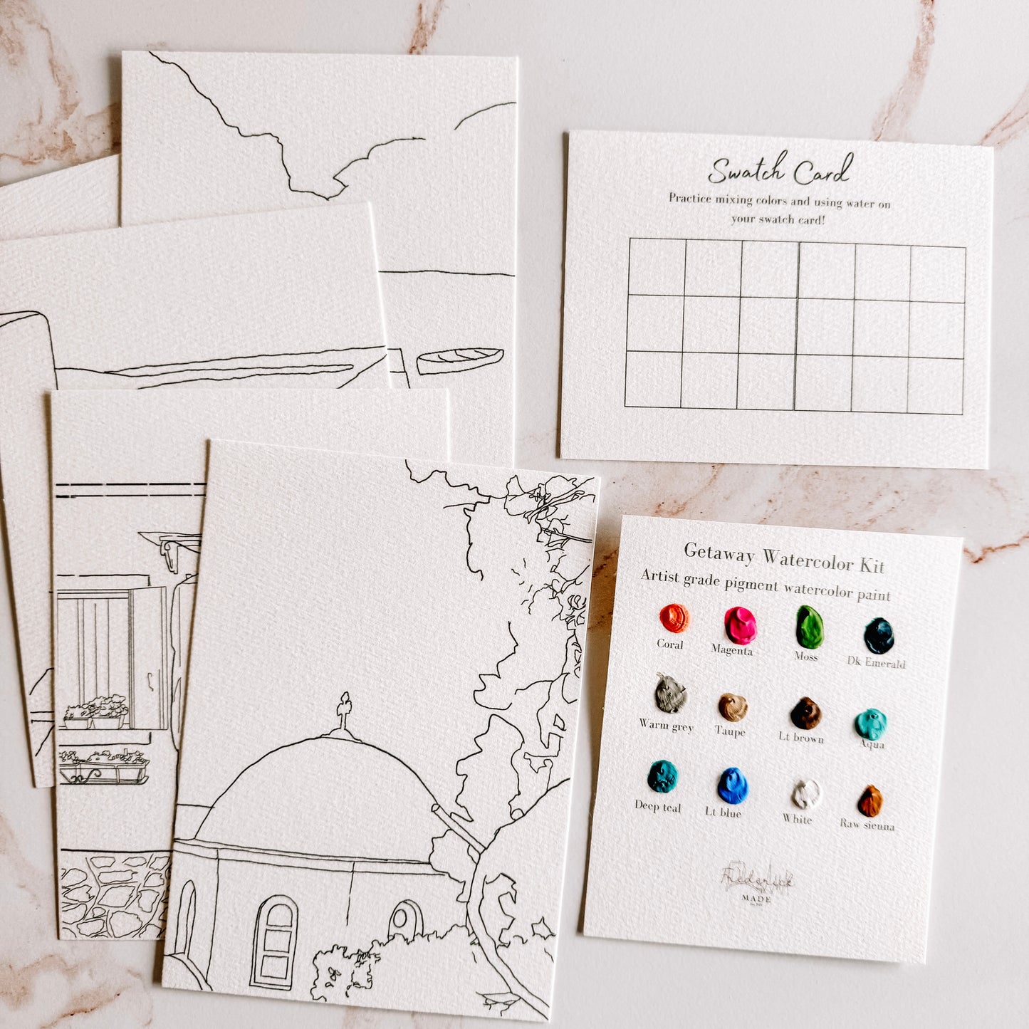 Getaway MINI Watercolor Kit