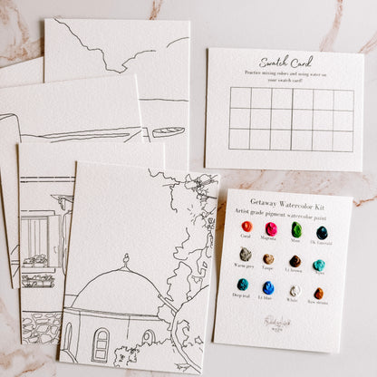 Getaway MINI Watercolor Kit