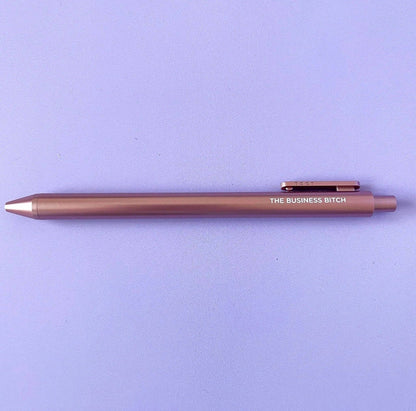 The Business Bitch jotter gel pen